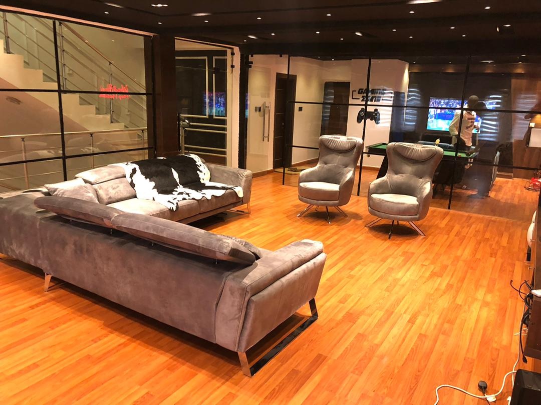 Project Sapphire games room with swivel chairs